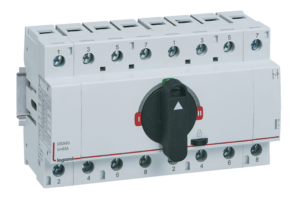 DSX Transfer switch DIN DSX  63 4P 63A