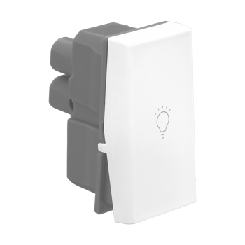 Allzy - 6A Switch 1 way with light marking  