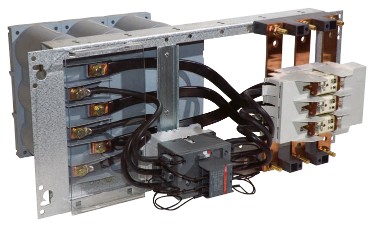 Alpimatic racks - 470 V max Nominal power 75(kVAr)