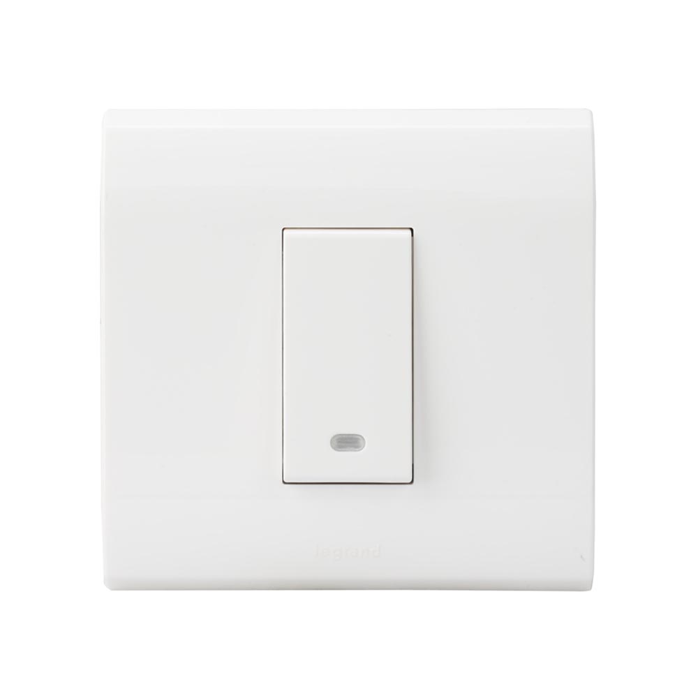Myrius Regular 6 A Switch 1 W with indicator(6 A - 230 V~)