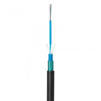 LCS³ fiber optic Singlemode fiber optic cable Outdoor, corrugated steel tape 12 fibers