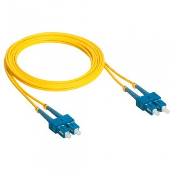 LCS³ fiber optic OS1/OS2 (UPC) singlemode fiber optic cord Length: 2 m(SC/SC duplex cords)