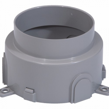 Flush mounting box for concrete for Cat.No 0896 44