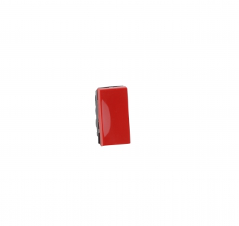 Arteor 1 Way Switch red rocker plate 6 AX 230 V~ 1 Module(Red)