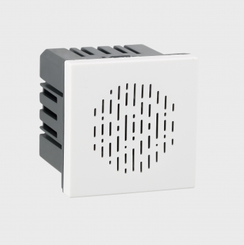 Arteor - 230/240 V AC - 50 Hz 2 modules 45 x 45 mm Tone level: 70 dB at 1 m(White)
