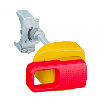 DX³ auxiliaries - Yellow/red, rotary handle