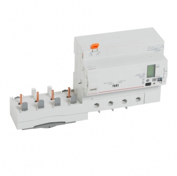 DX³ RCD add on module with - Adjustable metering, 4 pole 415 VA,Nominal rating 63(A)