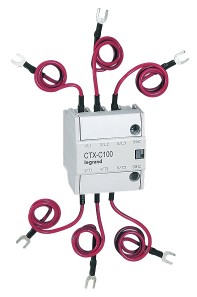 CTX³ capacitor switching units - For contactors CTX³ 3P 50 and 65 A with screw terminals