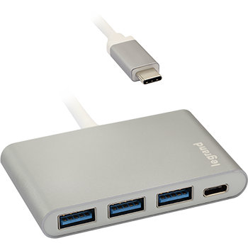 USB Type C Hub adaptor - gateway between a USB Type C device and up to three USB Type A devices