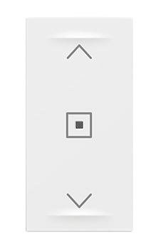 Buy Curtain/Roller Blind Switch 1 Module - Neutral white Online