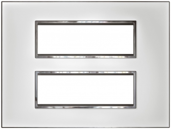 Arteor - Indian standard-2 x 6modules(MirrorWhite)