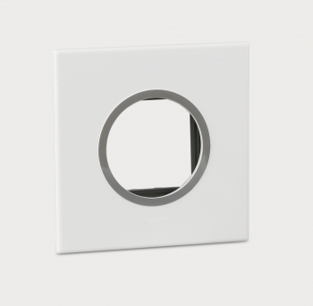 Arteor™ cover plates Neutral - round version - White 