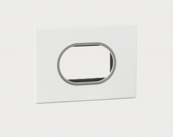 Arteor™ cover plates Neutral - round version  - White