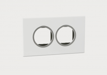 Arteor™ cover plates Neutral - round version  - White 