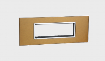 Arteor - Indian standard6 modules(Gold brass)