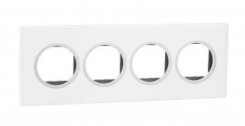 Arteor™ cover plates Neutral - round version  - White 