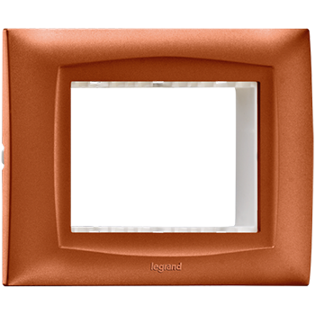 Britzy- Plate & Frame 3M Orange Chrome