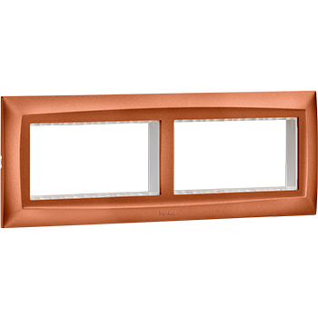 Britzy- Plate & Frame 8M Orange Chrome