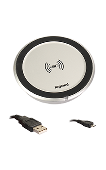 QI wireless power charger for integration into the furniture 5 W