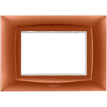 Britzy- Plate & Frame 3M Orange Chrome