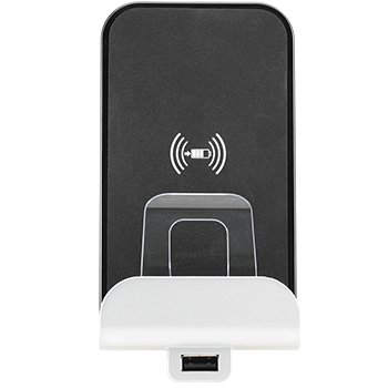 Myrius Nextgen Induction Charger 1A Wireless 2.4A USB + Dock 2M Sup W/ Mech White