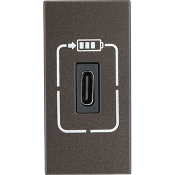 Myrius USB Charger 1500 MA 1 Mod Type C Charcoal Grey