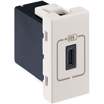 Myrius USB Charger 1500 MA 1 Mod Type C White
