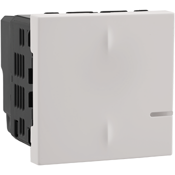 Myrius NextGen - Switch/Dimmer 1D  2 Modules W/O Neutral White
