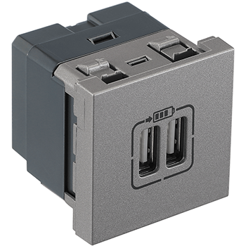 Arteor- USB charger- Double USB Charger
2M 2400mA 