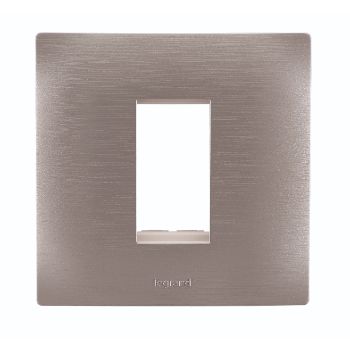 Lyncus  Brushed Silver Plate+ Frame 1m 