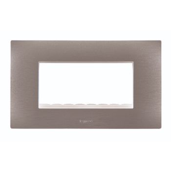 Lyncus  Brushed Silver Plate+ Frame 4m 