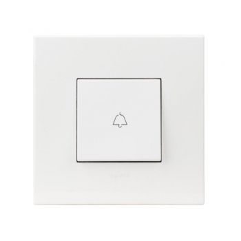 Buy Arteor 1 way push button with bell symbol Online Legrand