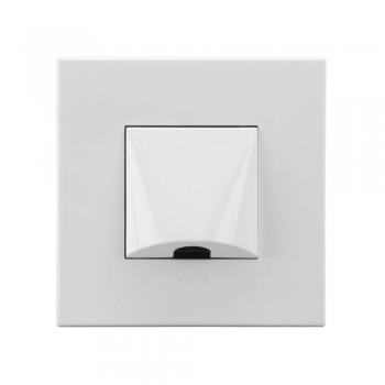 Arteor - Square version mechanisms Cord outlet 2 modules 45 x 45 mm (White)