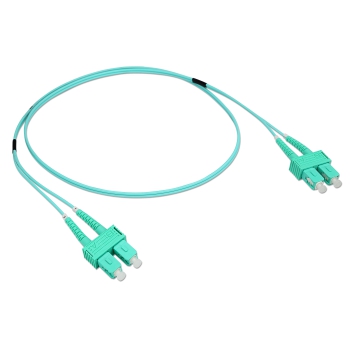 LCS³ fiber optic OM4 multimode fiber optic cord Length: 1 m(SC/SC duplex cords)