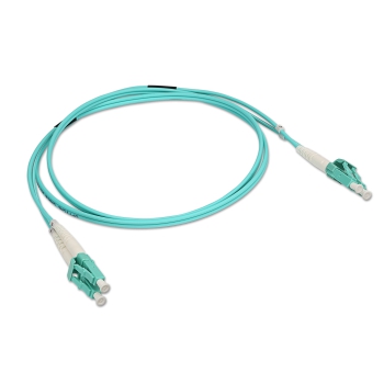 LCS³ fiber optic OM4 multimode fiber optic cord Length: 1 m(LC/LC duplex cords)